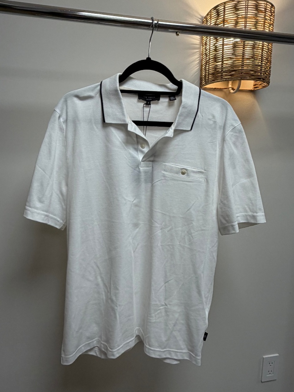 Ted Baker White Polo Shirt